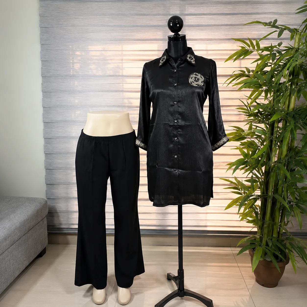 Premium Black Cord set